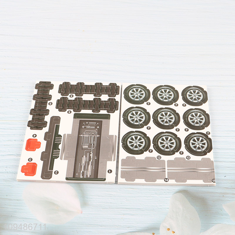 New arrival creative 3d paper puzzle toy for kids