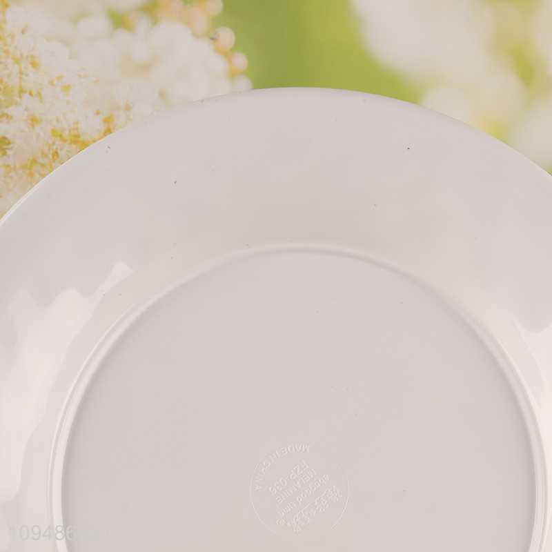 Good sale 10.5 inch serving plate melamine plate