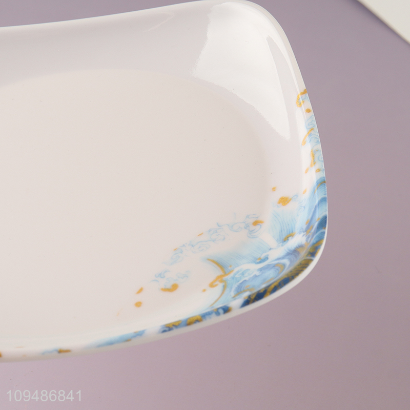 New product 6 inch square plate tableware plate