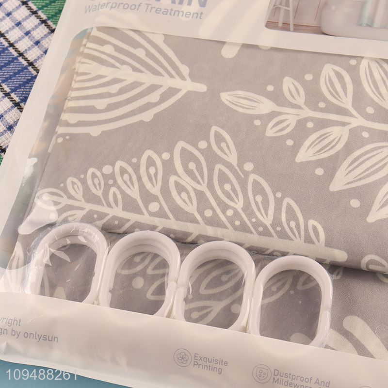 Best selling home bathroom shower curtain wholesale