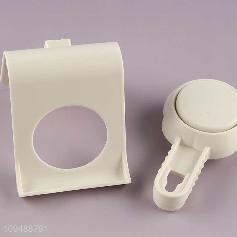 Good quality wall suction razor organizer
