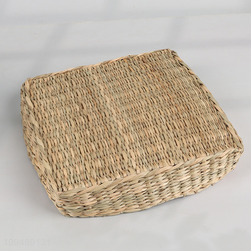 Latest products seagrass storage basket for household