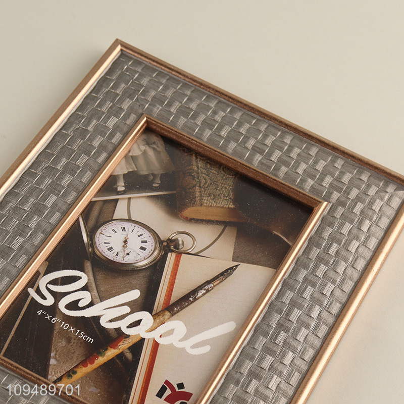 China supplier tabletop decor photo frame picture frame
