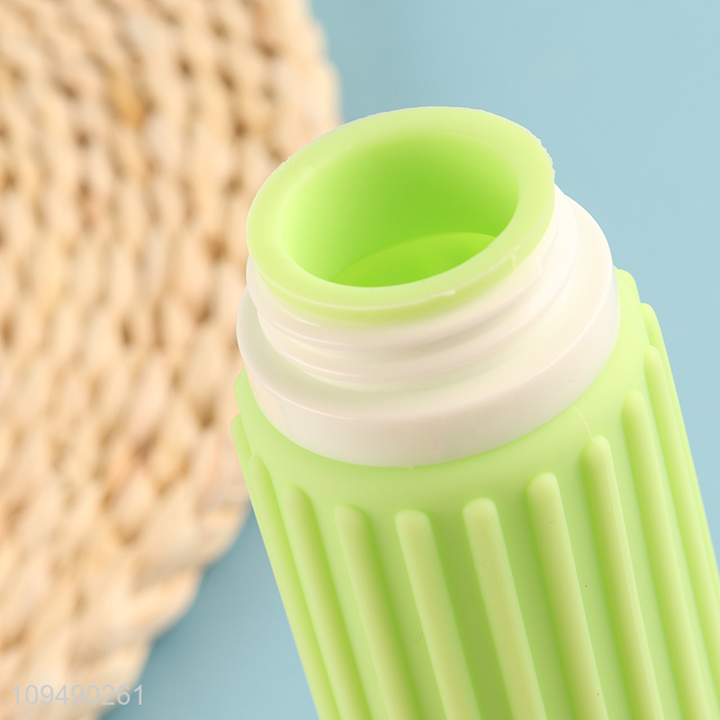 New arrival 4pcs portable silicone bottle set