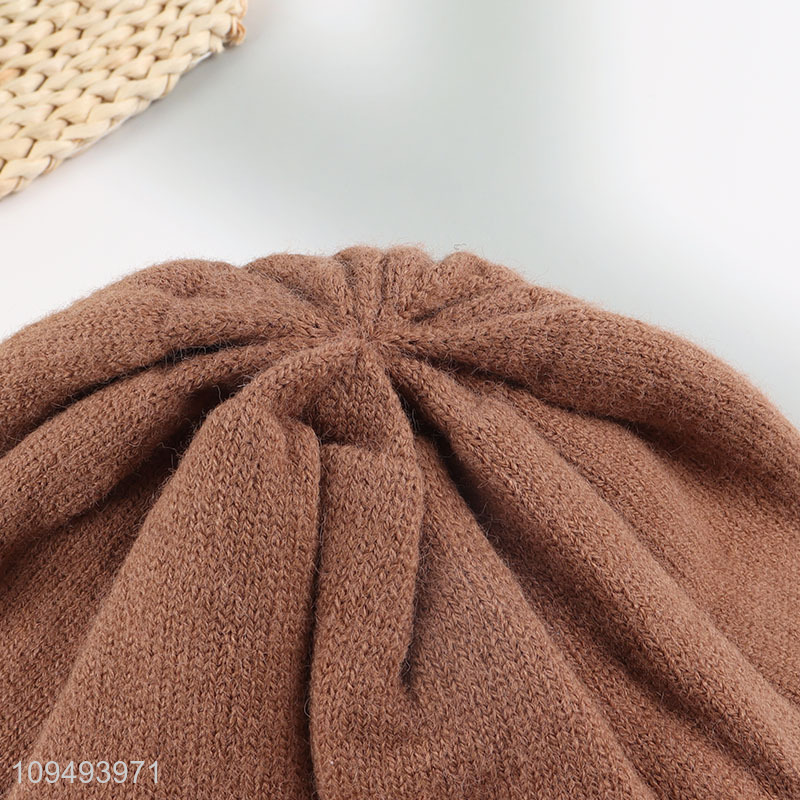 Best selling butterfly patter beanies hat winter hat