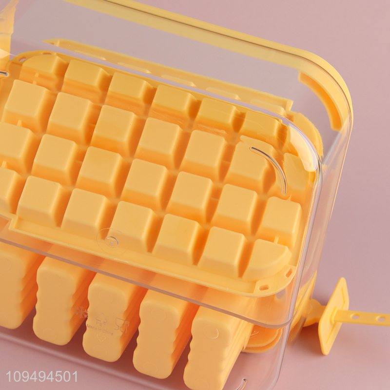 Online wholesale 2-in-1 press ice tray ice cube mold