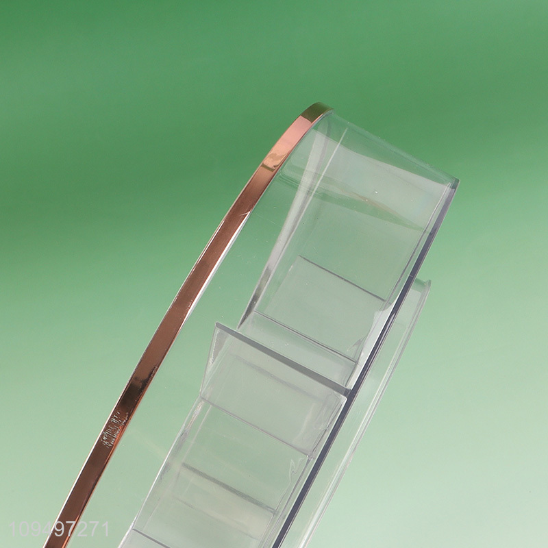 Good price round household clear storage candy box