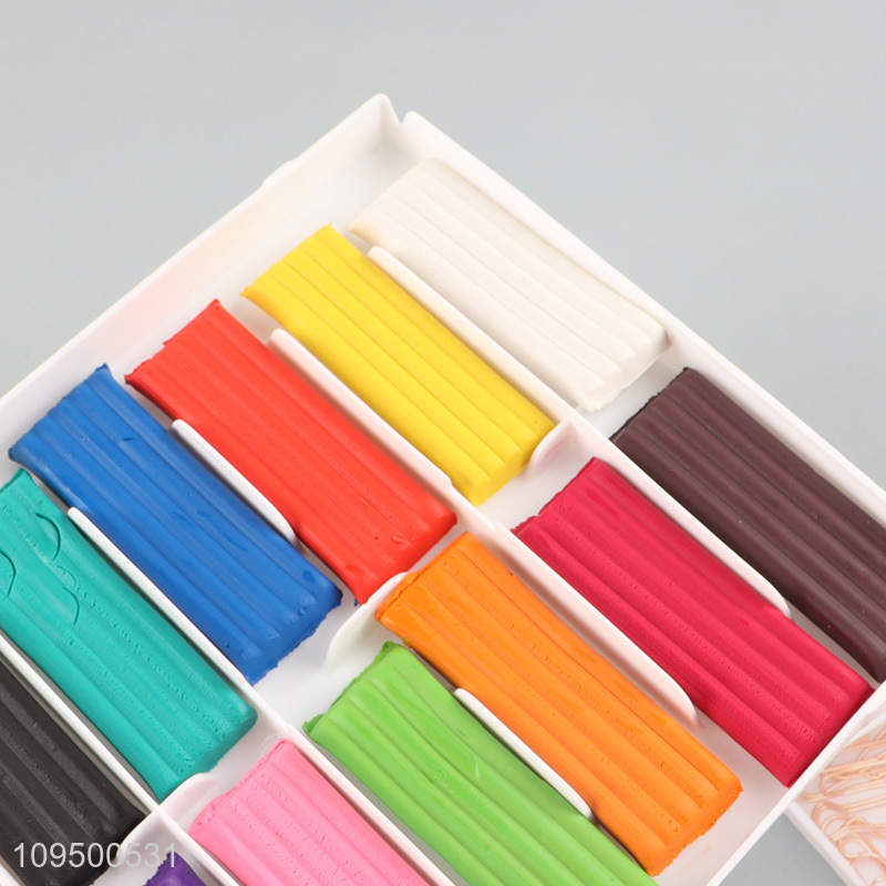 Hot selling 12pcs modelling clay toys for children