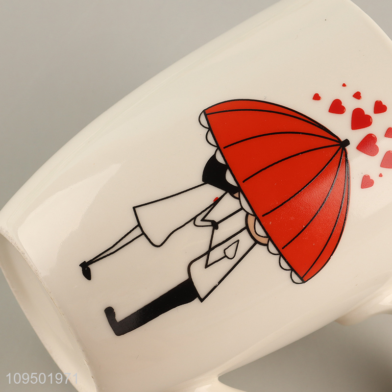 New style valentine ceramic cup coffee cup