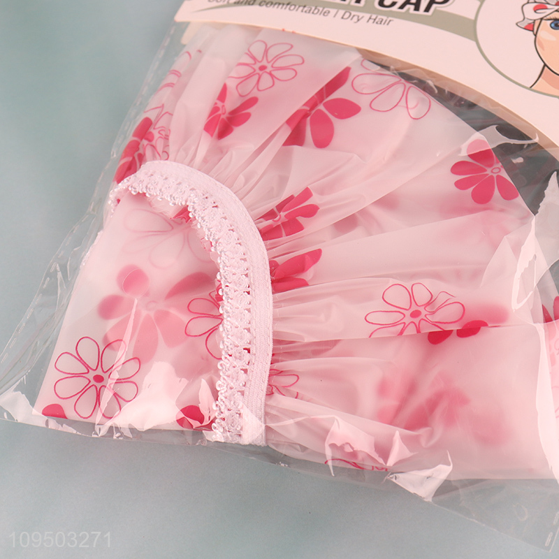 New product waterproof shower cap for sale