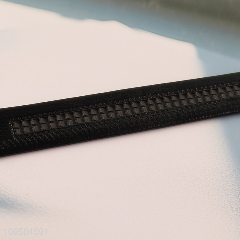 Yiwu market adjustable leather buckle belt waist belt