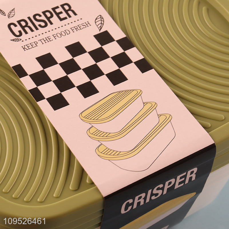 China wholesale home food container preservation box set