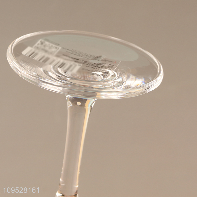 Low price glass wine cup champagne cup goblet cup