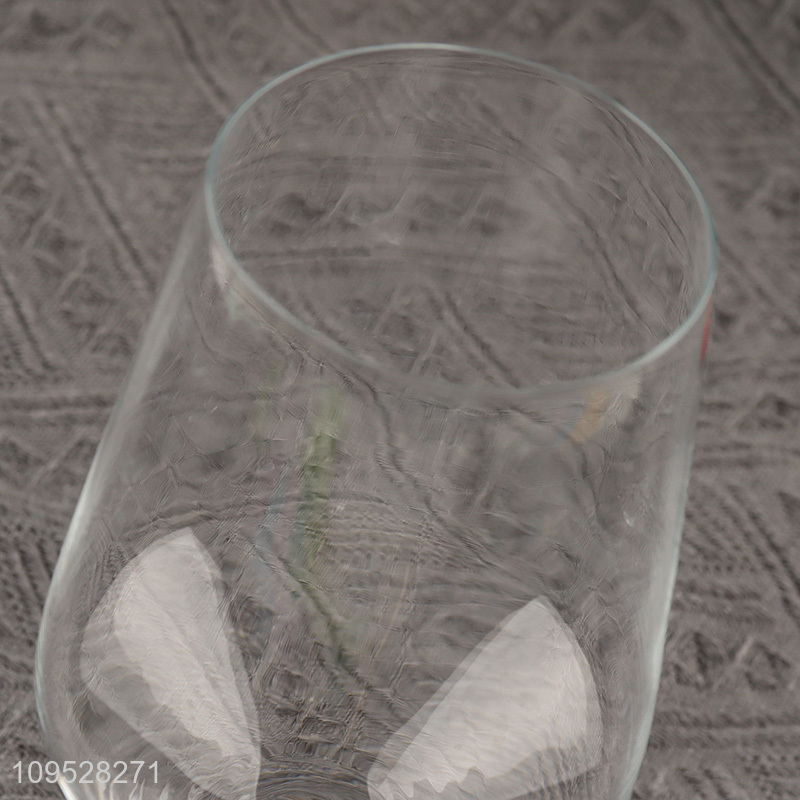 Top quality glass champagne cup goblet cup for sale