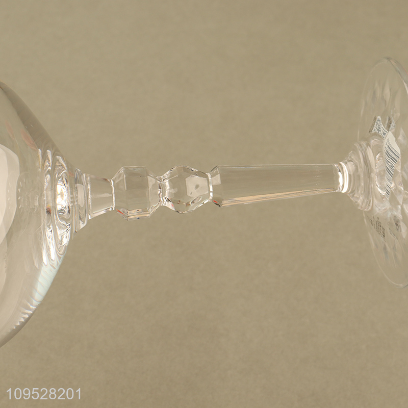 Latest products unbreakable clear glass wine cup champagne cup