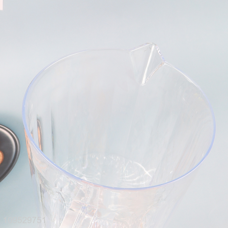 Good price clear cold water jug with cup set