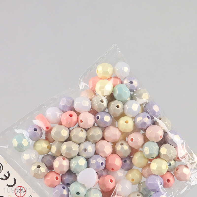 Good Sale Mixed Color Loose Beads Kids DIY Toy