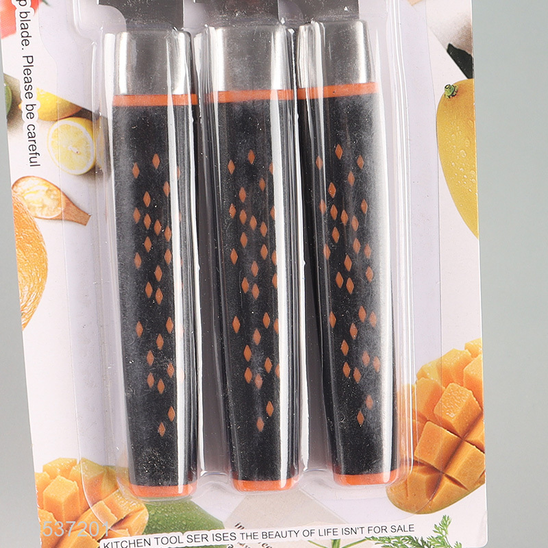 3 Pieces Good Grips Fruit Knife Utility Knife Set