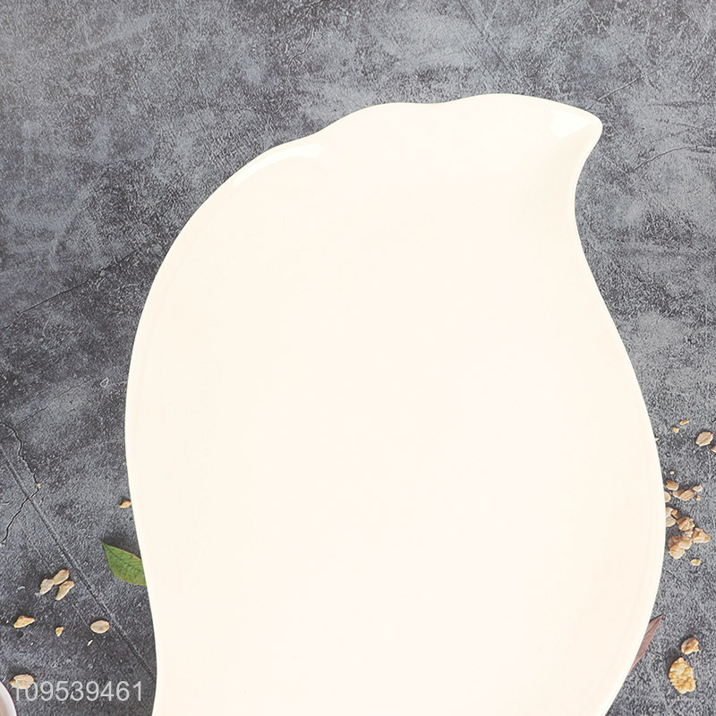 Low price home restaurant ceramic tableware plate for sale
