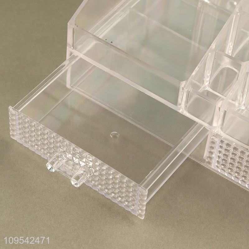 Hot selling cosmetic storage box for desktop