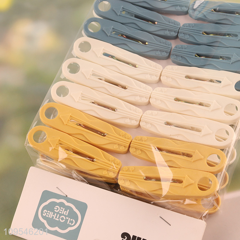 Factory supply windproof clothes pegs clothes clips set