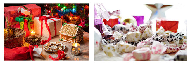 Decorate Christmas With Candy