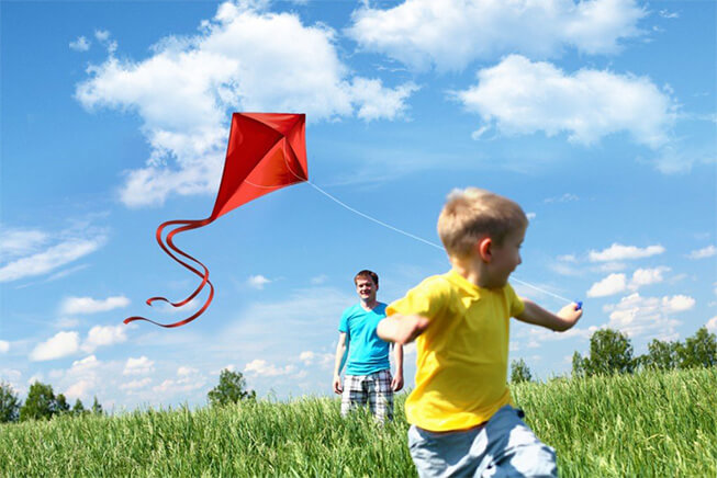 Let’s Fly a Kite with Your Kids